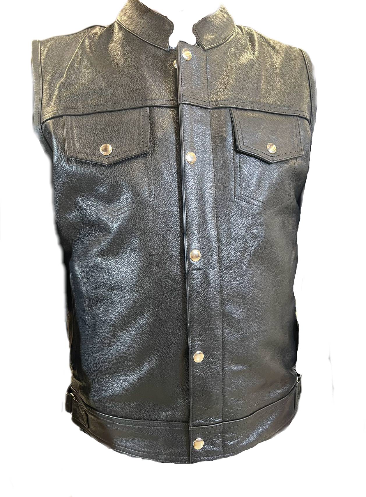 soa gear Cnell SOA leather vest (V210) – Cnell Bikers Gear