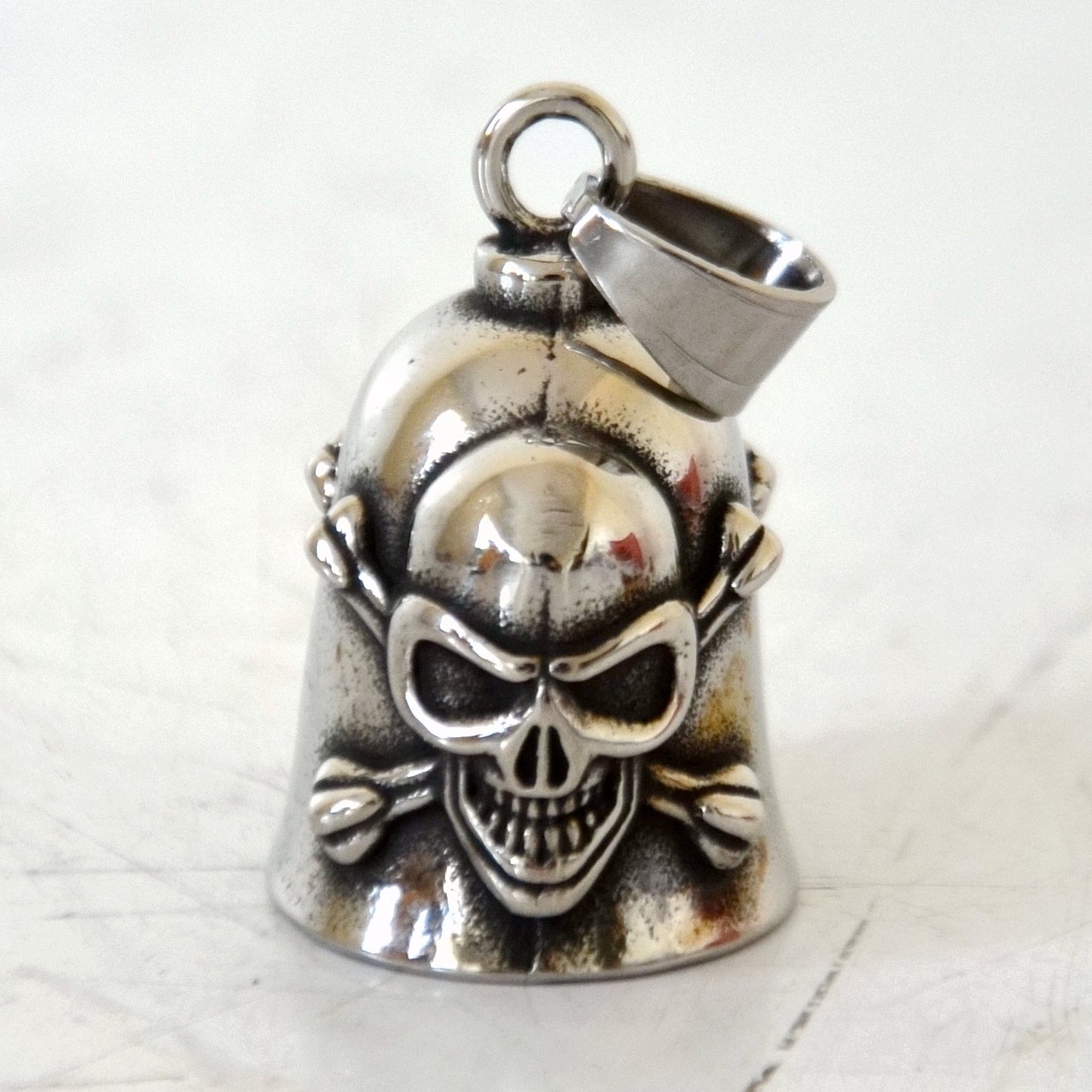 Motorcycle Guardian Skull Bell - (BELL109)