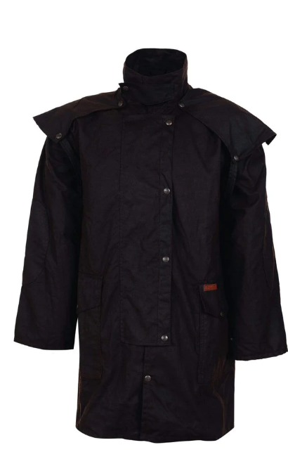 SHORT OILSKIN COAT 5008