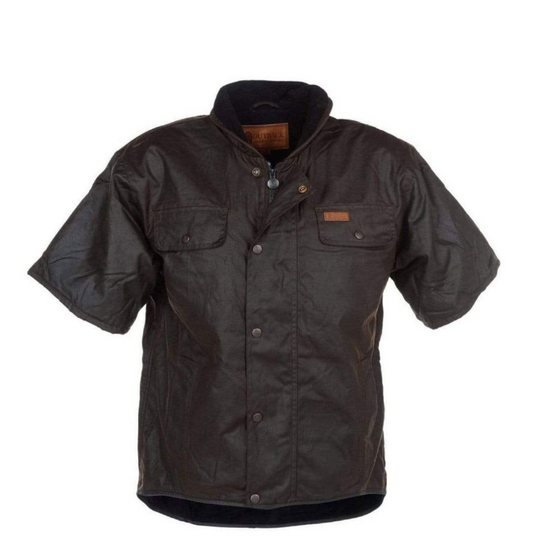 OUTBACK OILSKIN 1/2 SLEEVED VEST 6037
