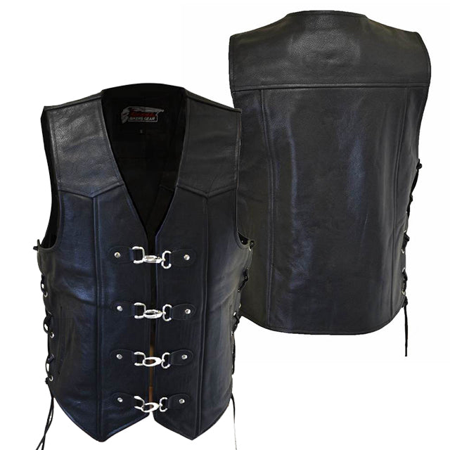 MOTORCYCLE LEATHER VEST(V175) Buy Motorcycle Gear NZ Cnell