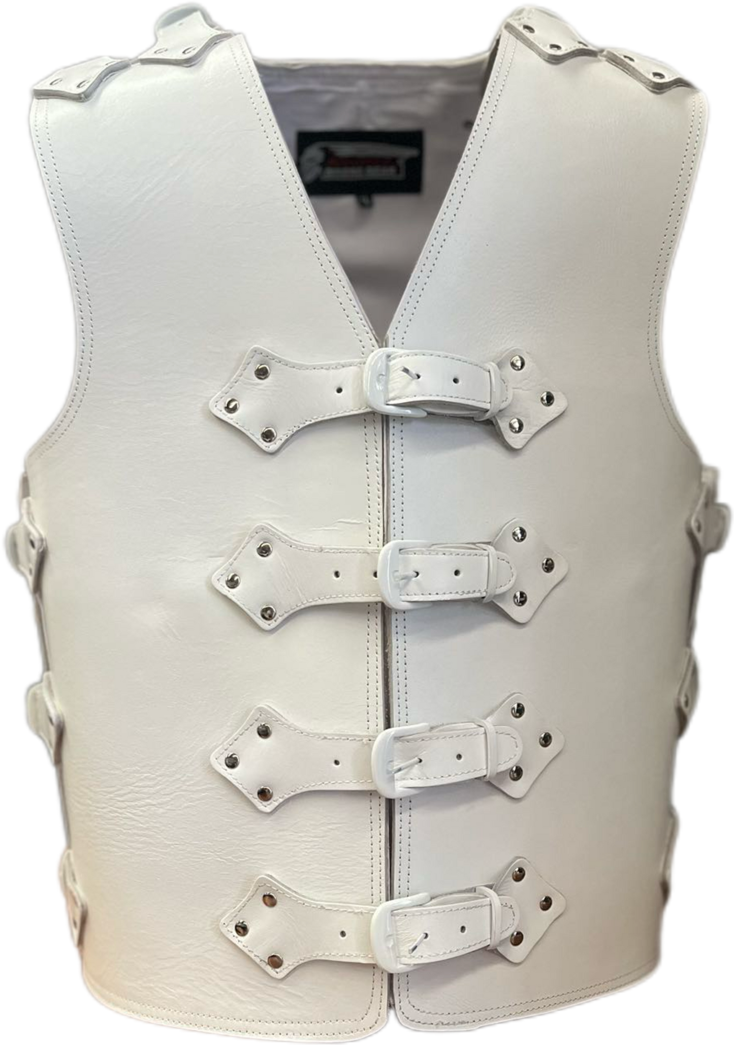 4mm thick leather vest