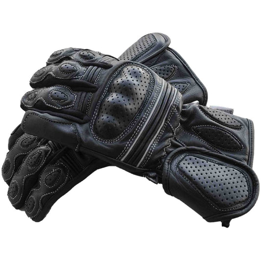 Motorcycle Leather Gloves (G014)