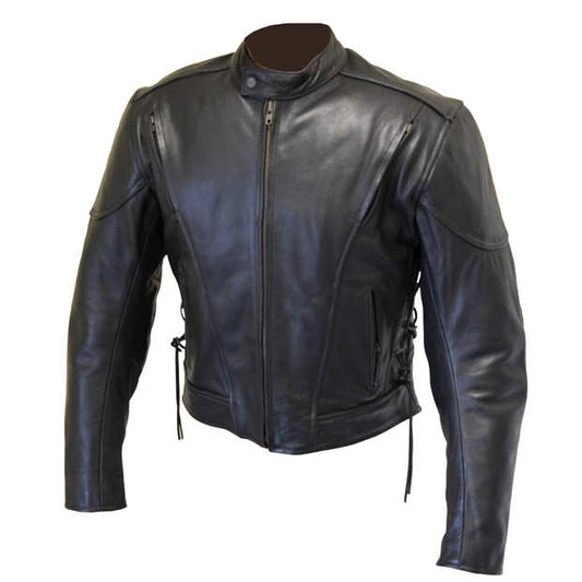 Motorcycle Leather Jacket (JLM0101)