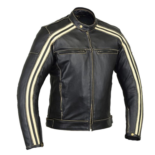 Motorcycle leather jacket(JLMWS)