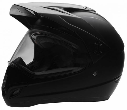 MX630 Adventure Motorcycle Helmet With Visor - Matt (MX630MAT)